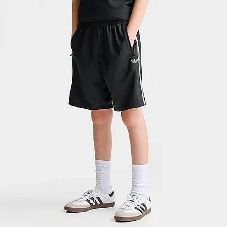 adidas Big Kids Originals Firebird Shorts in Black Size: XS
