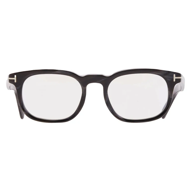 Tom Ford Blue Light Block Square Mens Eyeglasses FT5930-D-B 063 52