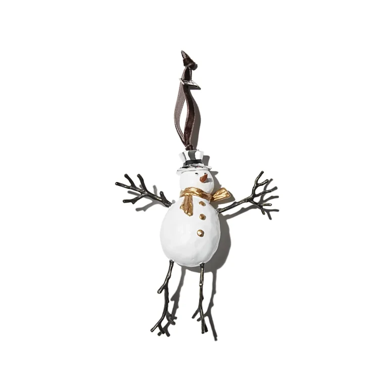 Michael Aram Snowman Ornament