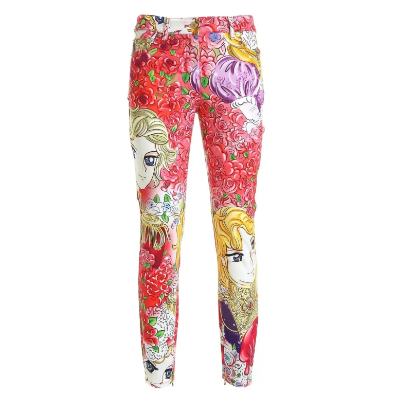 모스키노 여성용 캐주얼 팬츠 - 베이지