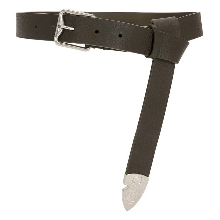 Burberry B Buckle Shield Leather Belt