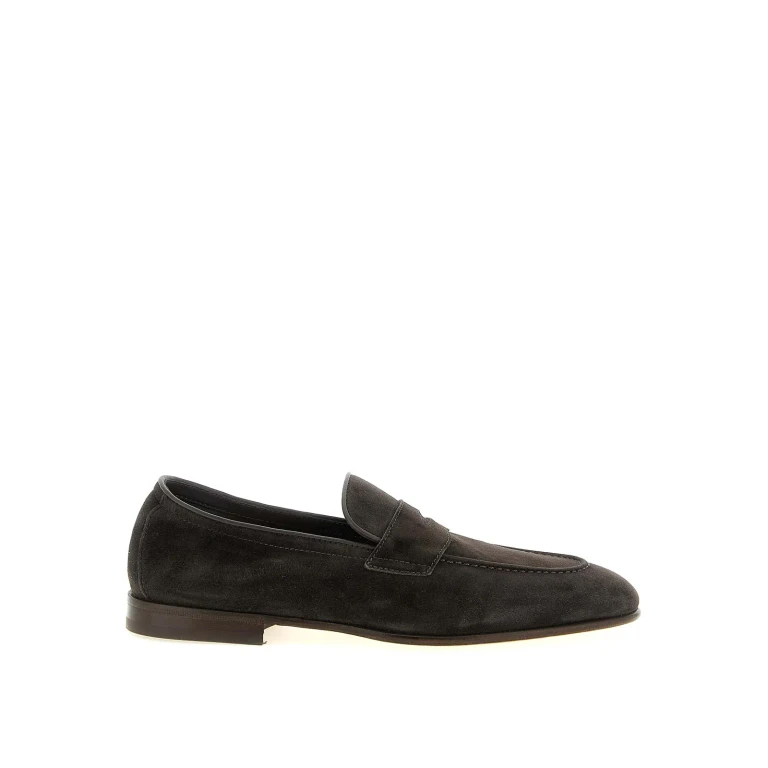 Loafers Men color Brown (MZUCAHG730C8391)