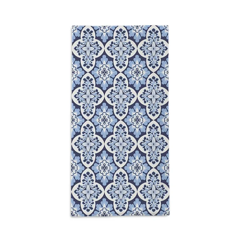 La DoubleJ Napoli Blue Large Napkins, Set of 2