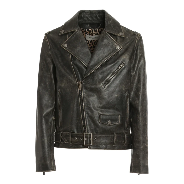 Golden Goose Blouson En Cuir - Golden