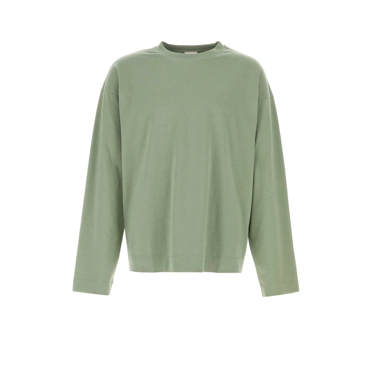 Dries Van Noten Green Cotton Hegland T-Sh Sage T-shirt - Men