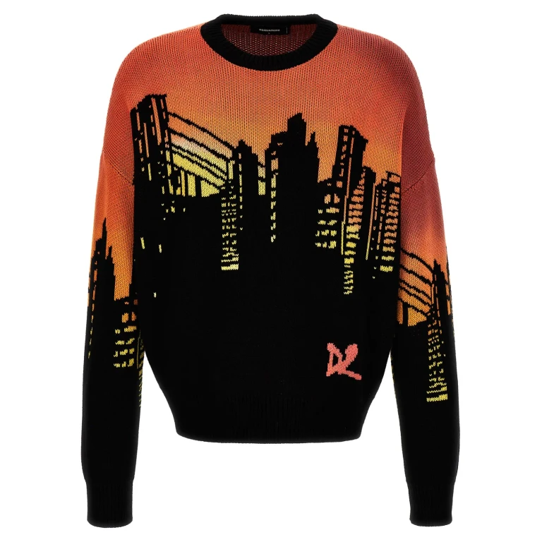 Camisola Dsquared2 com intarsia