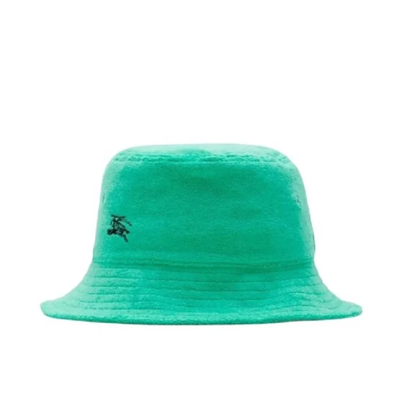 Burberry Kids Classic EKD-Embroidered Towelling Bucket Hat