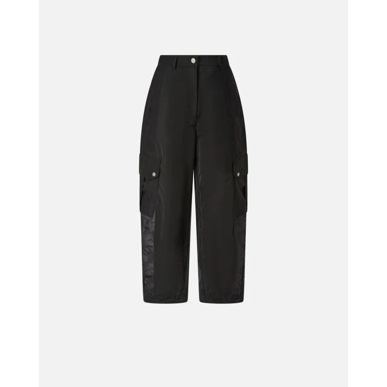 Pinko - Pantalon workwear avec empiècements transparents - 36