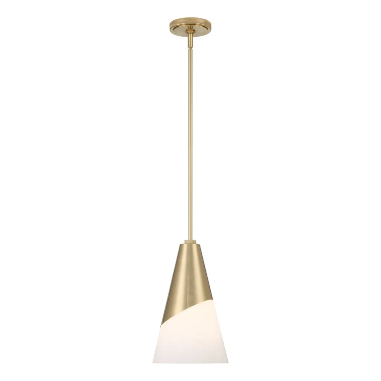 Vibrant Gold One Light Pendant from the Tori Collection