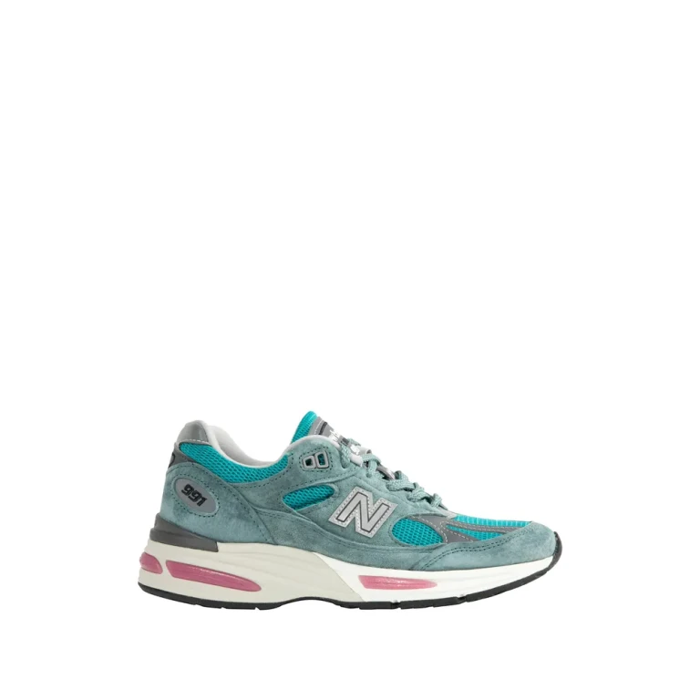 New Balance Logo-patch Panelled Sneakers