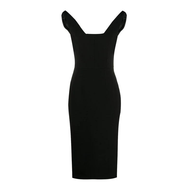 Dolce & Gabbana 膝盖长度连衣裙 - 黑色