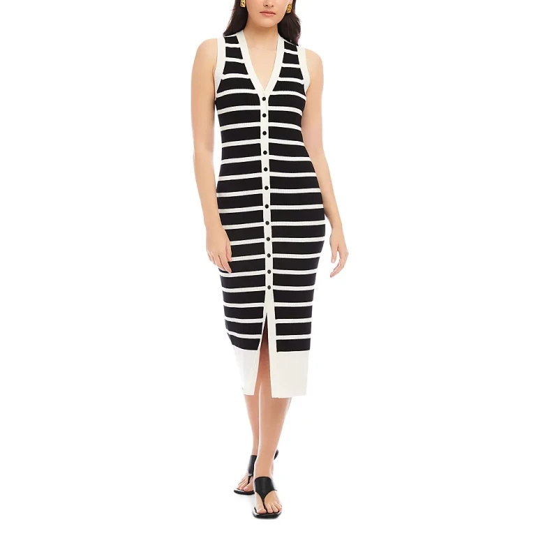 Fifteen Twenty Jenna V Neck Sweater Dress
