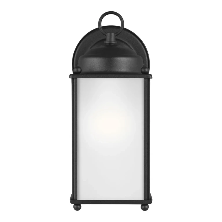 New Castle Outdoor Wall Light in Black