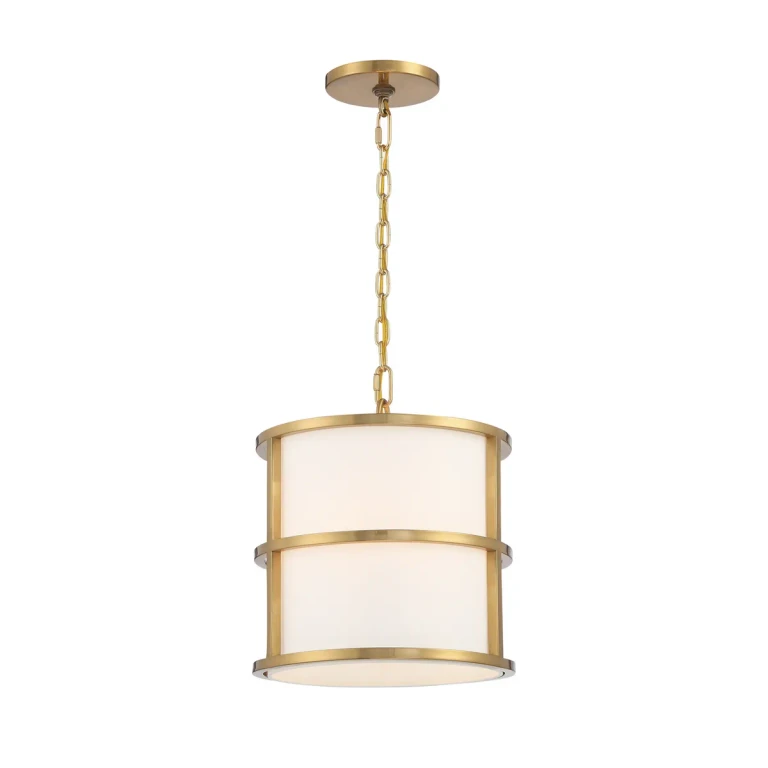 Luxe Gold Three Light Pendant from the Hulton Collection
