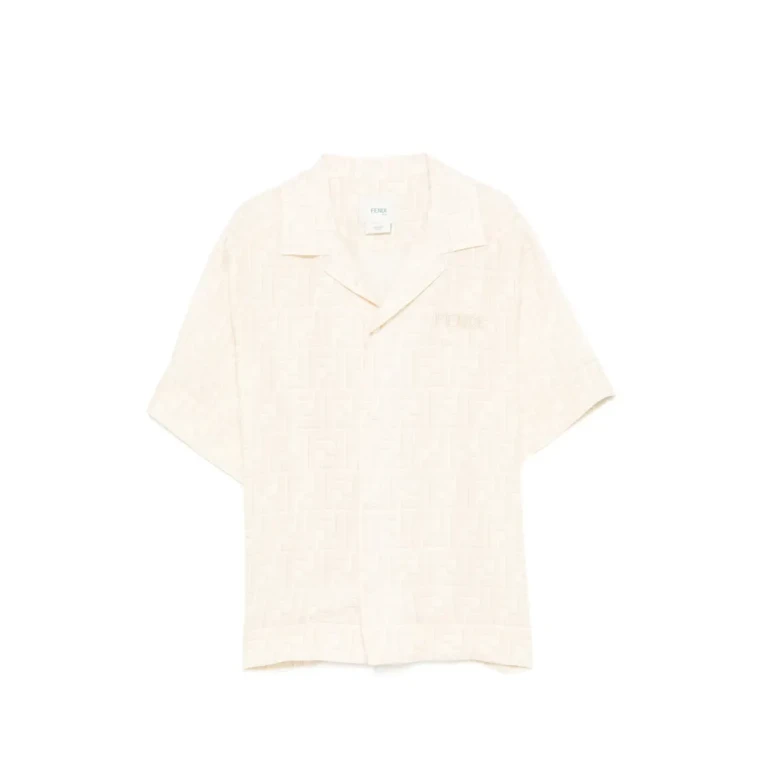 Fendi FF Logo Jacquard Shirt