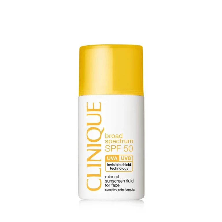 Clinique Spf 50 Mineral Sunscreen Fluid for Face