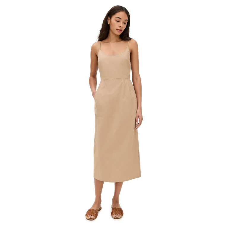 Jenni Kayne Rove Dress Khaki L