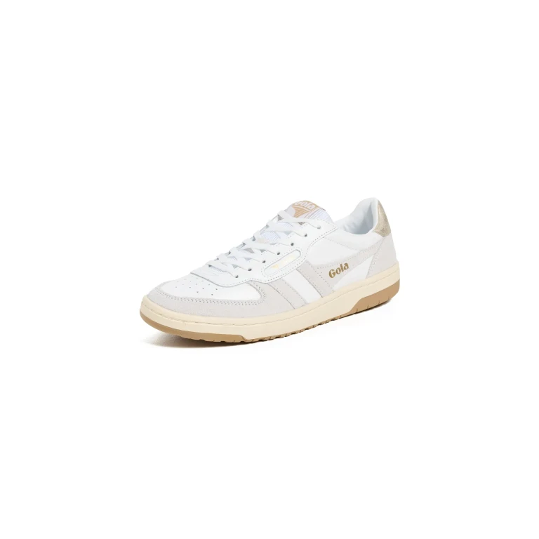 Gola Hawk Sneakers White/White/Gold 7