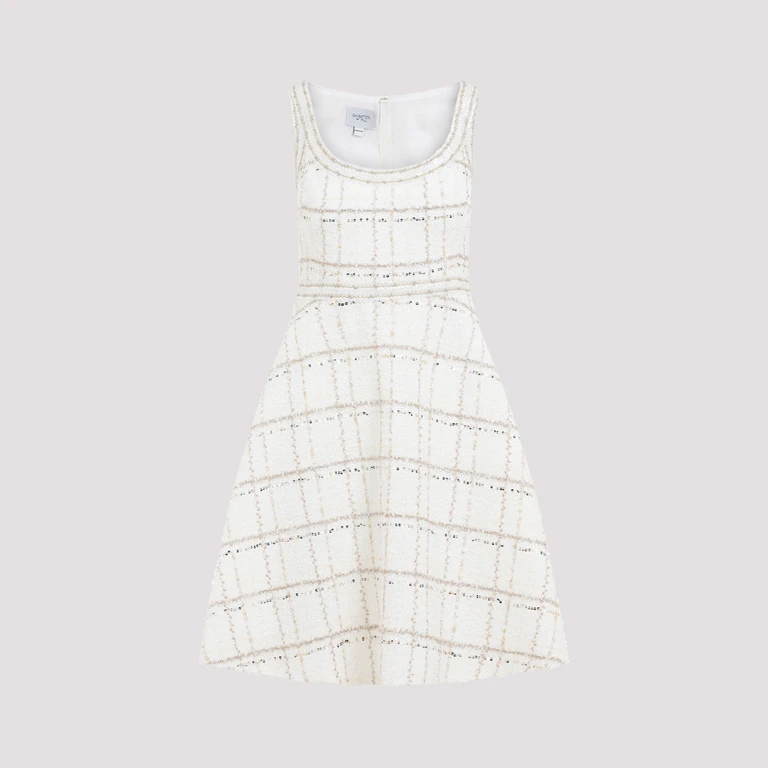 Giambattista Valli Buckle Midi Dress White - Women