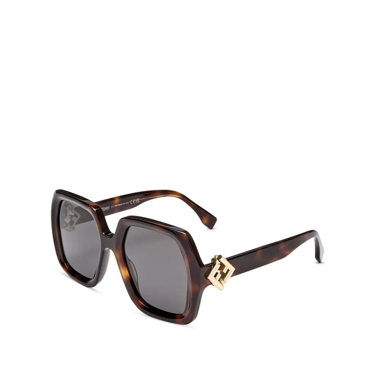 Fendi Square Sunglasses, 59mm