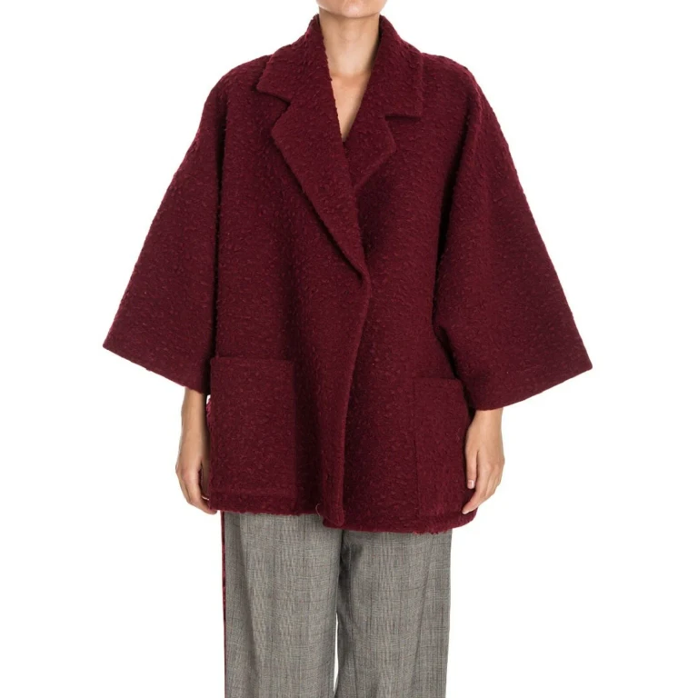 Stella Jean Manteau Court - Rouge