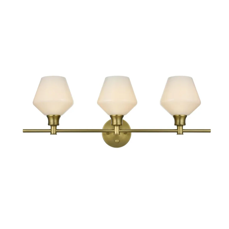 Satin Gold Wall Sconce from the Gene Collection