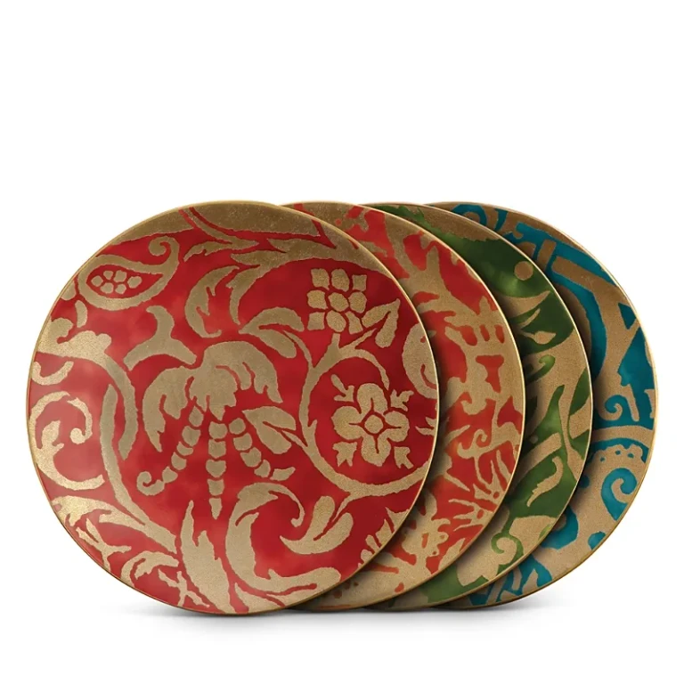 L'Objet Fortuny Dessert Plates, Set of 4