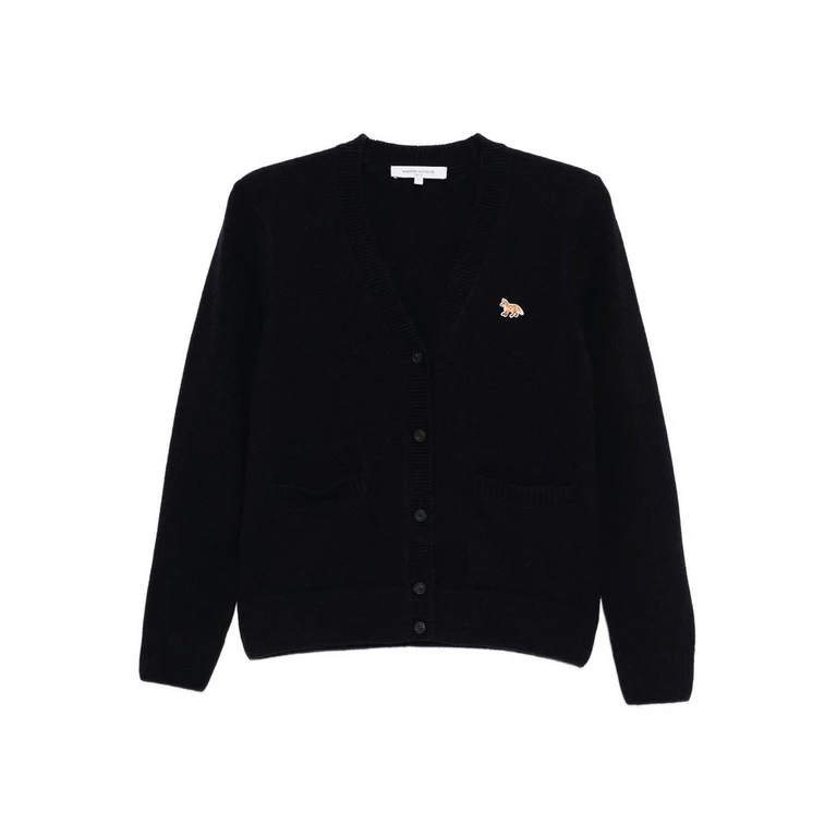 Maison Kitsuné Cardigan - Bleu (PW00501KT10060413)