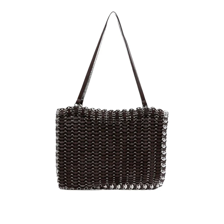 Borsa a Tracolla Rabanne - Marrone