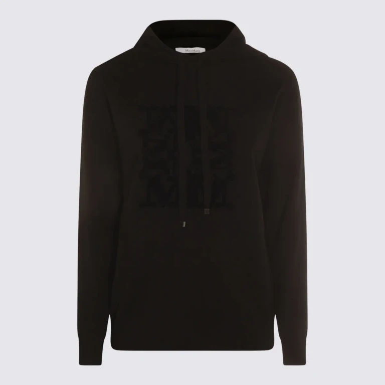 Max Mara Black Wool Taddeo Sweatshirt