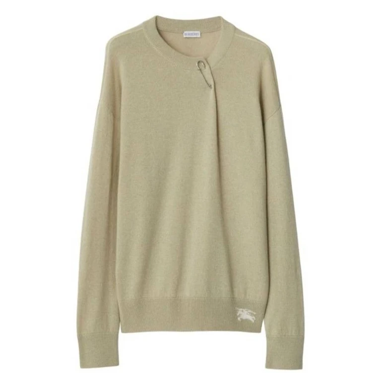 Burberry Paperclip Detail Cashmere Jumper