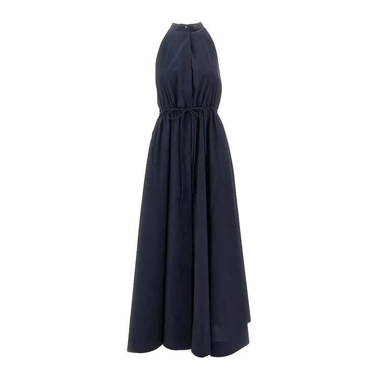 Emporio Armani Robe Au Genou - Bleu