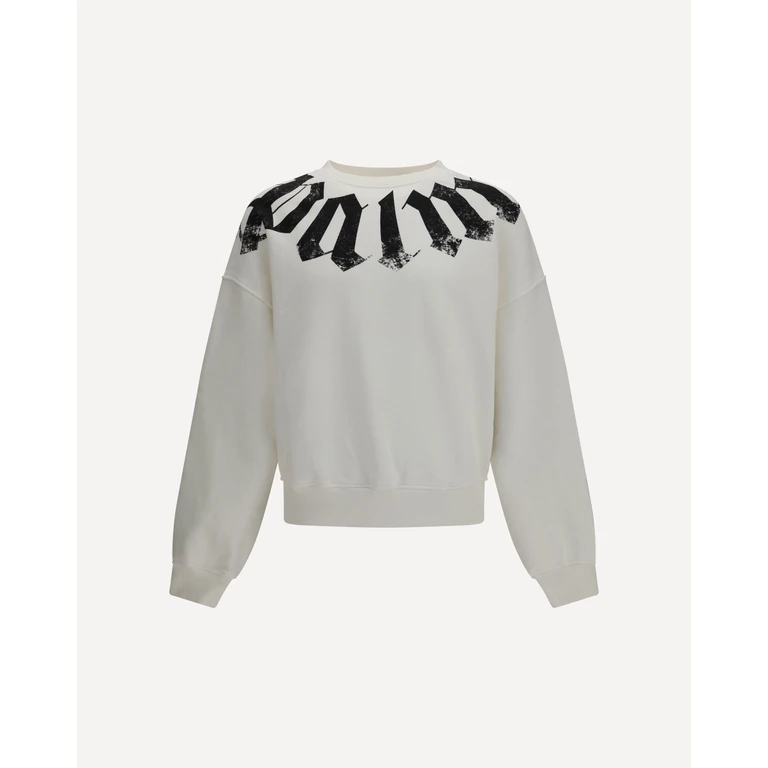 PALM ANGELS Big neck logo Sweatshirt Male M