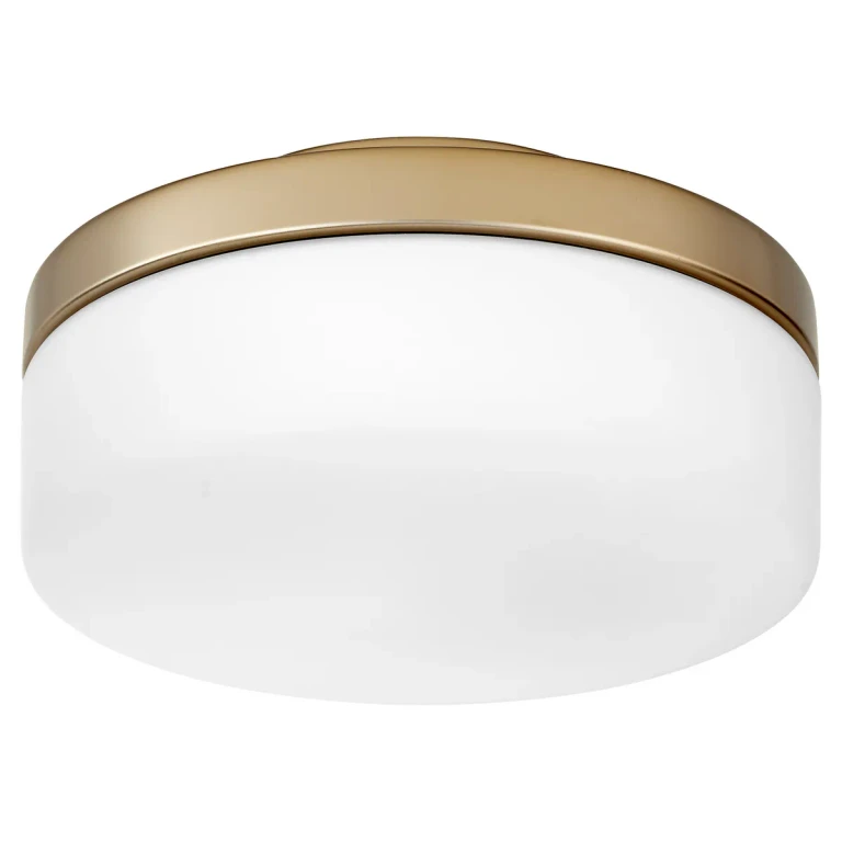 Aged Brass LED Fan Light Kit from the 1011 Fan Light Kits Collection