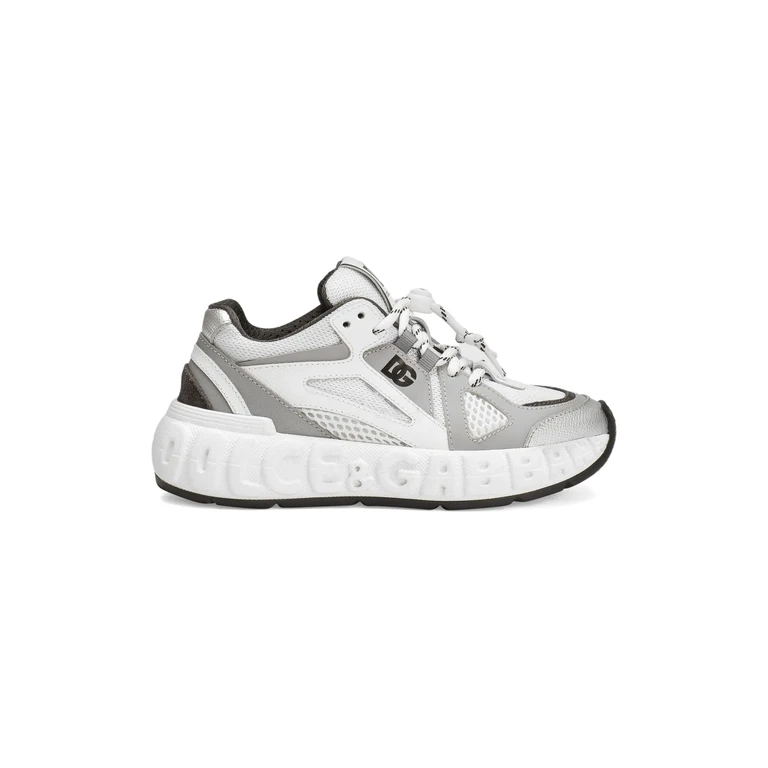 Dolce & Gabbana Kids Sneaker Bassa Grey Calzature - Kids