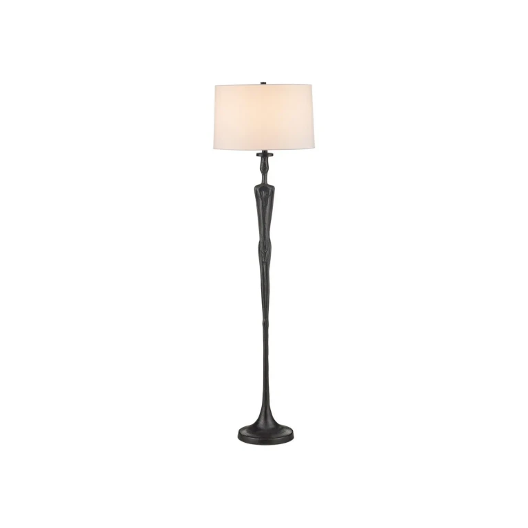Black Floor Lamp from the Mirage Collection