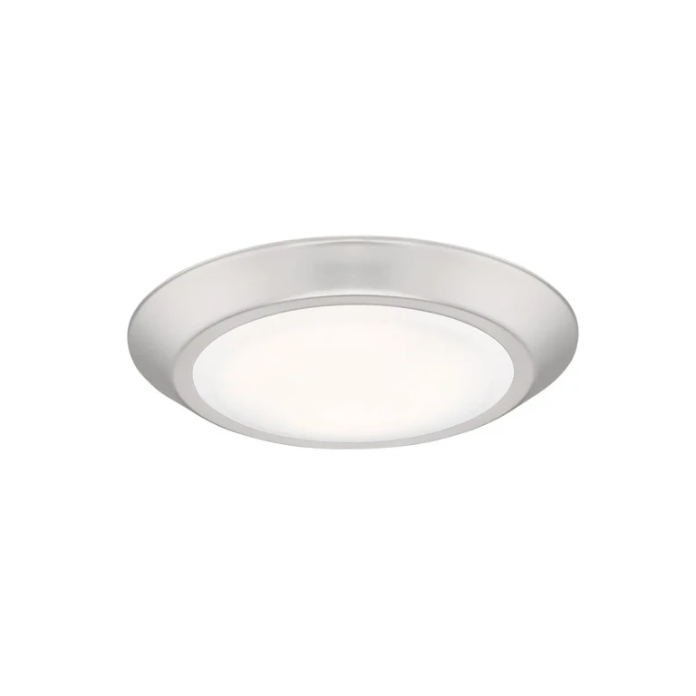 Brushed Nickel Flush Mount from the Verge Collection