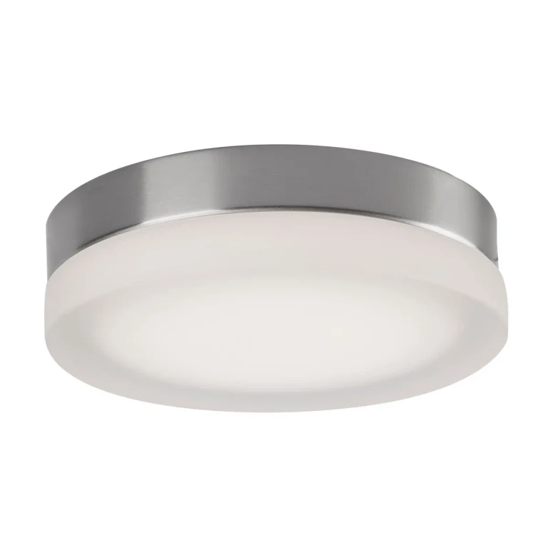 Brushed Nickel LED Flush Mount from the Bedford Collection