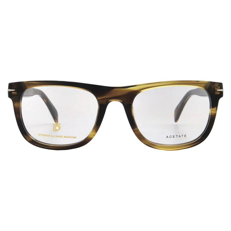 David Beckham Demo Square Mens Eyeglasses DB 7085 0KKU 52