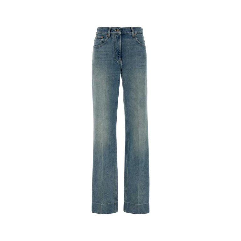 Valentino Garavani 7b0dd22g9r4 558 Mediumbluedenim Exterior: Cotton Jean