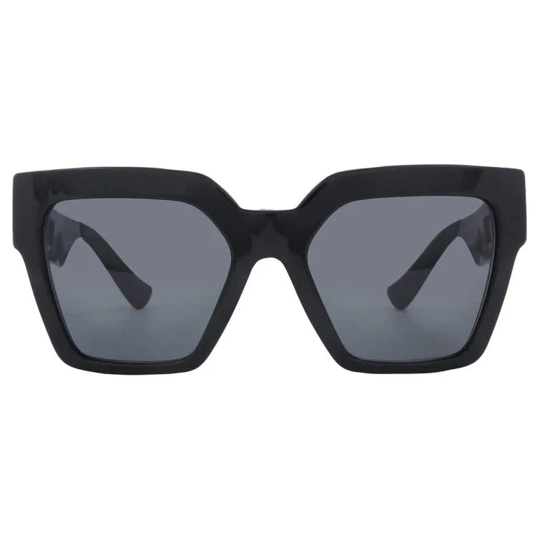 Versace Dark Grey Butterfly Ladies Sunglasses VE4458 GB1/87 54