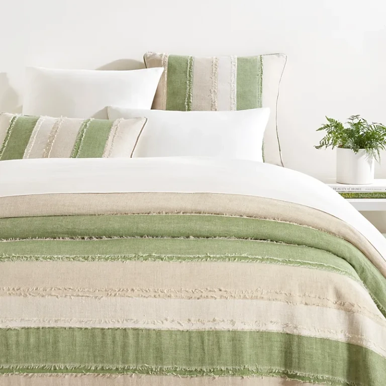 Annie Selke Moon Hills Linen Duvet Cover, Full/Queen