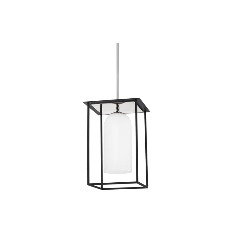 Mitzi Teres Mini Pendant in Polished Nickel