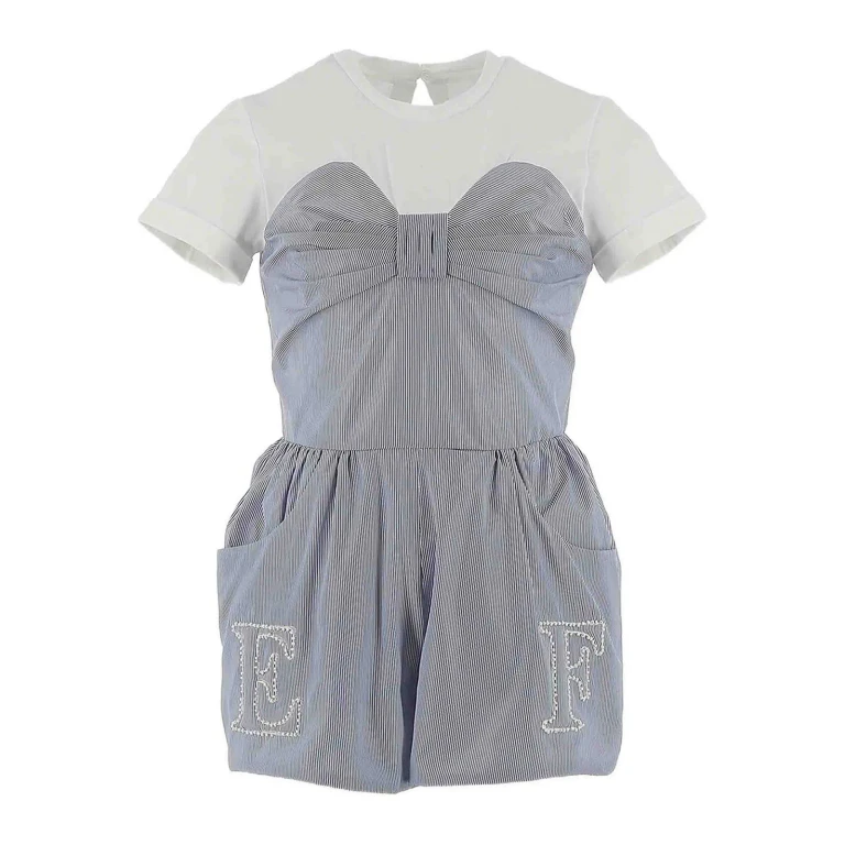 Elisabetta Franchi Combinaison - Bleu