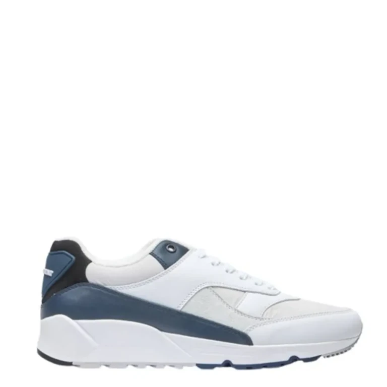 Saint Laurent Leather And Nylon Bump Sneakers