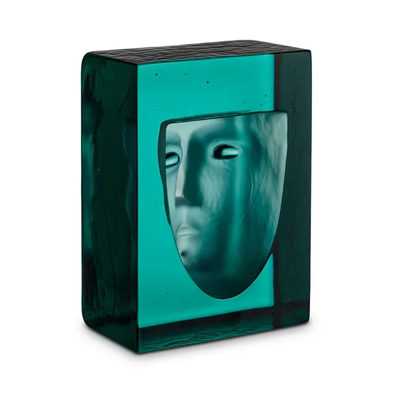 Kosta Boda Azur Frost Petrol