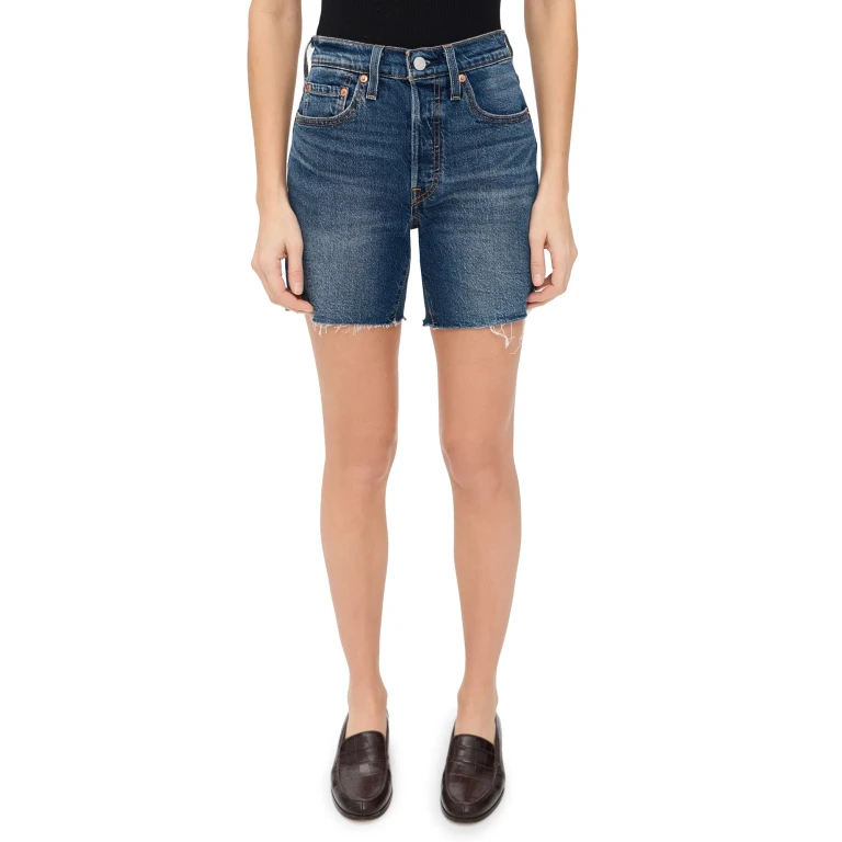Levi's 501 Mid Thigh Shorts Revved Engine