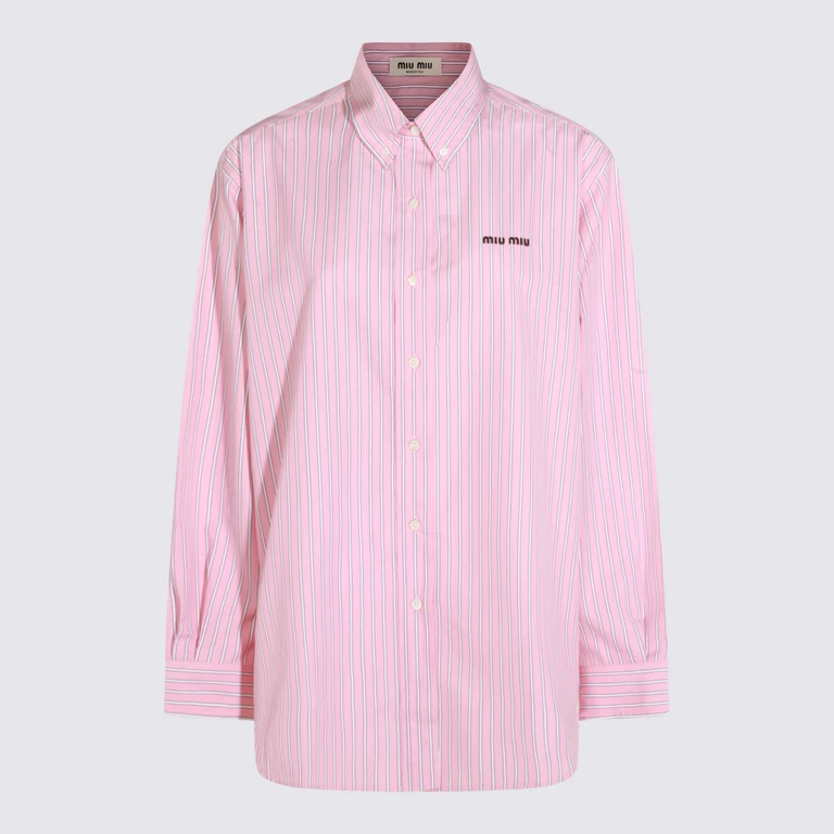 Miu Miu Miu Shirts Pink _co - Women
