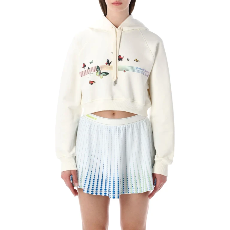 Butterfly Crop Hoodie