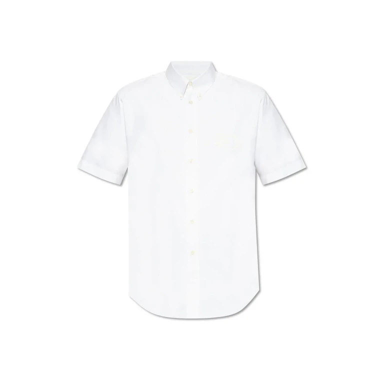 Givenchy Collared Short-sleeve Shirt